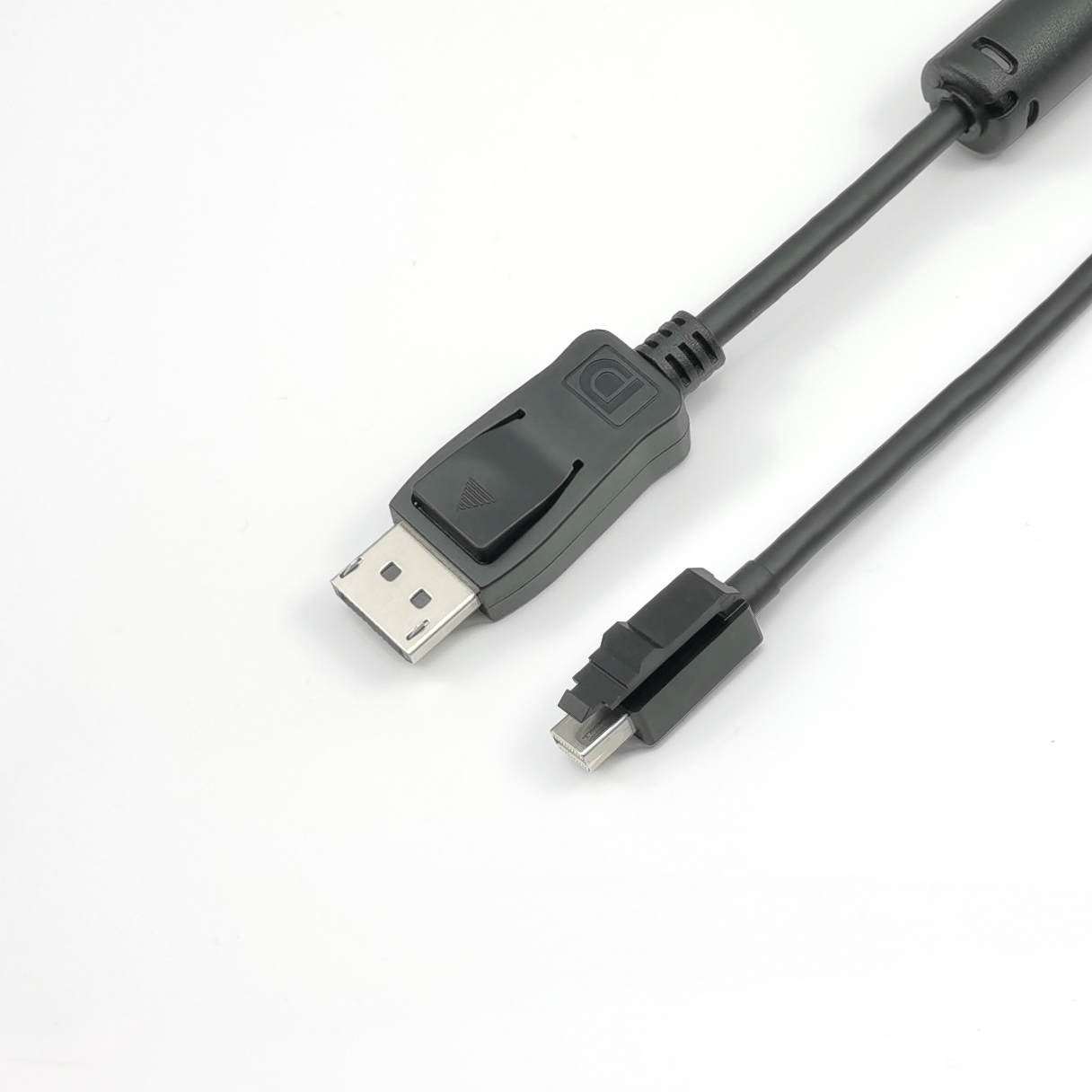 Latching Mini Displayport Mini DisplayPort With Latches To DP 1.4V Male To Male 4K @60Hz Cable ...