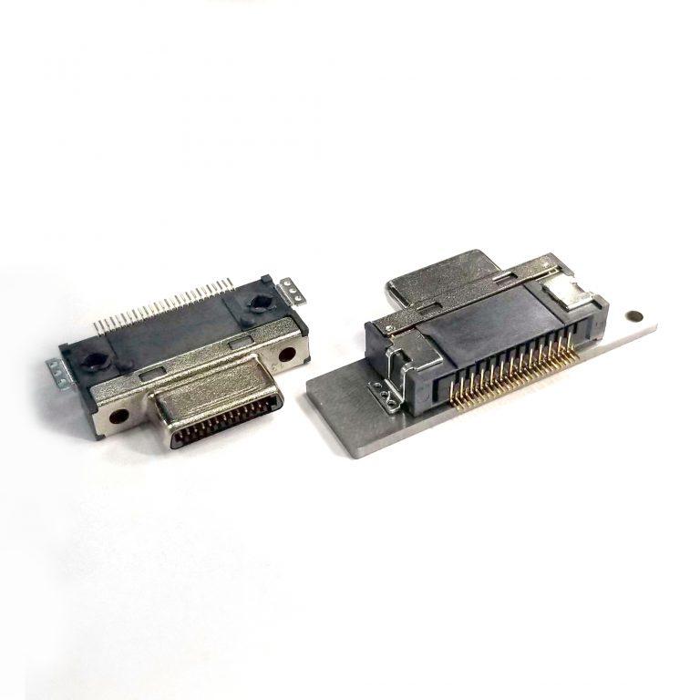 HDR 26pin female connector right angle SMT type for PCB