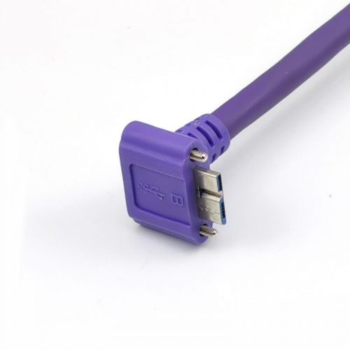 USB 3.0 Micro B angled screw