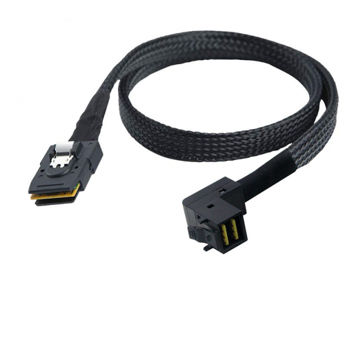 Mini SAS HD 8643 Angled 90° to SFF-8087 internal server cable (1)