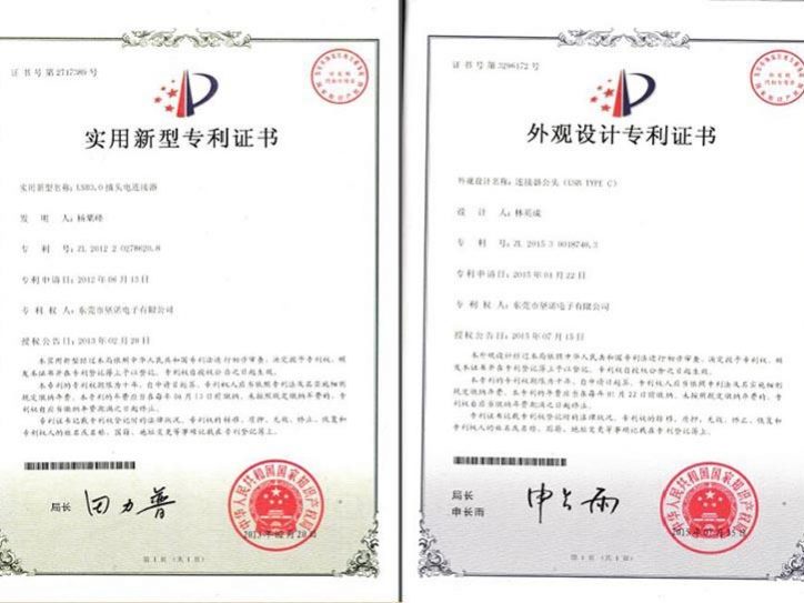 Patent Certificate 2